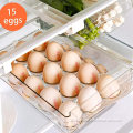 Kitchen Refrigerator Organizer Bins Egg Refrigerator Organizer 2-Pack Total Stores 30 Eggs Supplier